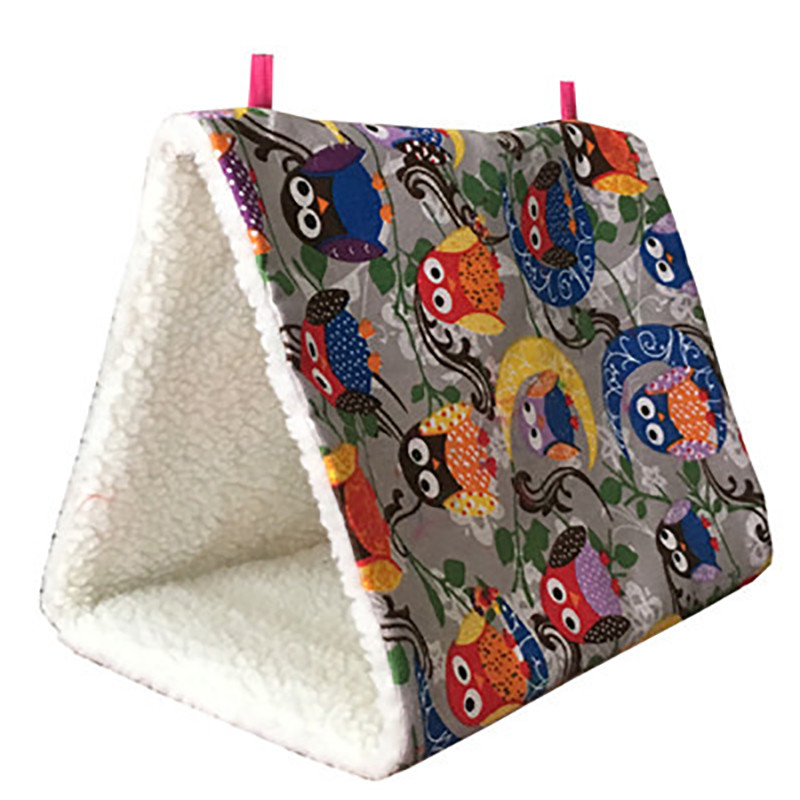 1kom Modni kavez za papige za ptice Topla viseća mreža Koliba Šator Krevet Viseća špilja za spavanje i izleganje Šator za ptice Kućica za ptice Kafe za ptice