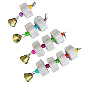 Papagal Piatra De Tocinat Pasăre Molar Jucărie Cușcă Păsări Jucărie Chinchilla Veveriță Molar