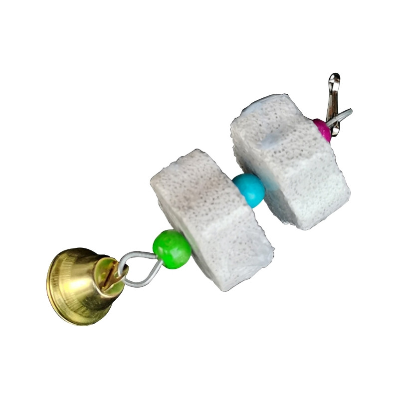 Papagal Piatra De Tocinat Pasăre Molar Jucărie Cușcă Păsări Jucărie Chinchilla Veveriță Molar