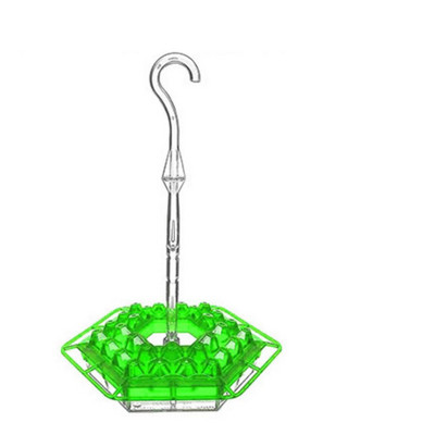 Hrănitor hexagonal pentru colibri suspendat cu cârlig Sistem unic de umplere Stații de hrănire Hrănitor pentru colibri Hrănitor pentru păsări grădină