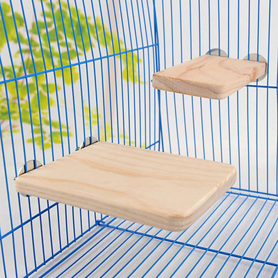 Chinchilla Hamster Springboard Squirrel Parrot Bird Standing Platform Birds Parrots Activity Wooden Platform