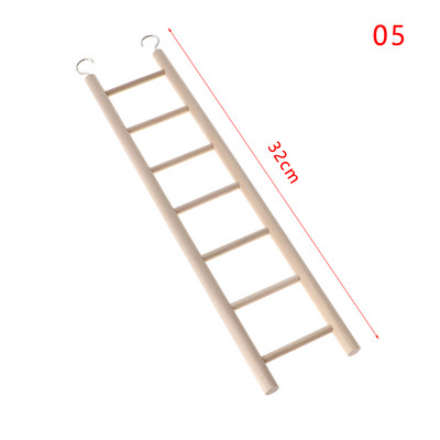 1 tk Kiik puidust ronimisredel Linnuredelid Papagoi Mänguasjad Kraapimishamstrid Mänguasi Käsitöö Linnupuuri rippuvad Dekoratsioonitarbed