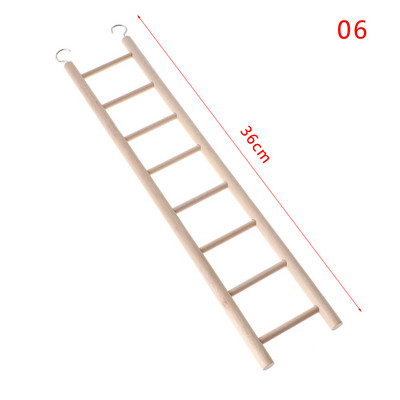 1 tk Kiik puidust ronimisredel Linnuredelid Papagoi Mänguasjad Kraapimishamstrid Mänguasi Käsitöö Linnupuuri rippuvad Dekoratsioonitarbed