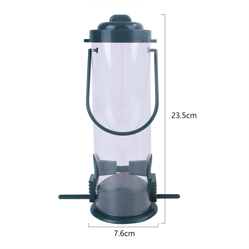 Stanica za hranjenje ptica za kućne ljubimce Viseći vrt Plastične hranilice za doziranje hrane za ptice Vanjski vrtni ukras na drvetu