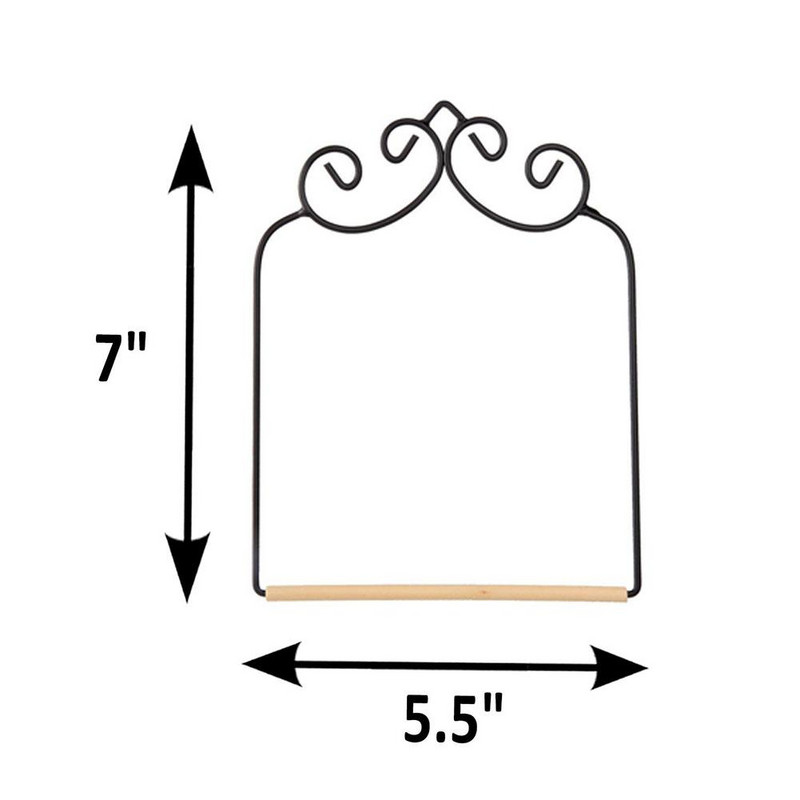 Κολίμπρι Standing Swing Μεταλλικό σκελετό με ξύλινο πείρο Διακόσμηση αυλής Τέχνη κήπου για κούρνιασμα