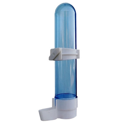 Mājdzīvnieku putnu plastmasas Auto Feeder Parrot Cockatiel barošanas ūdens dzērājs Cup Bowl
