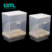 1 buc. Hrănitor automat pentru păsări Container pentru păsări pentru animale de companie Hrănitor pentru agățat pentru papagali Hrănitor pentru păsări Graur Piele de tigru Bujor pentru păsări Instrumente 250/400g