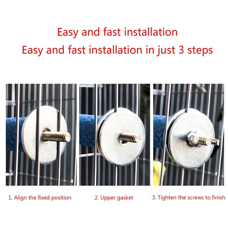 Putnu asaru papagaiļu statīva būra aksesuāri, košļājamā rotaļlieta maziem vidējiem putniem, ķepu slīpēšanai ar raupju virsmu