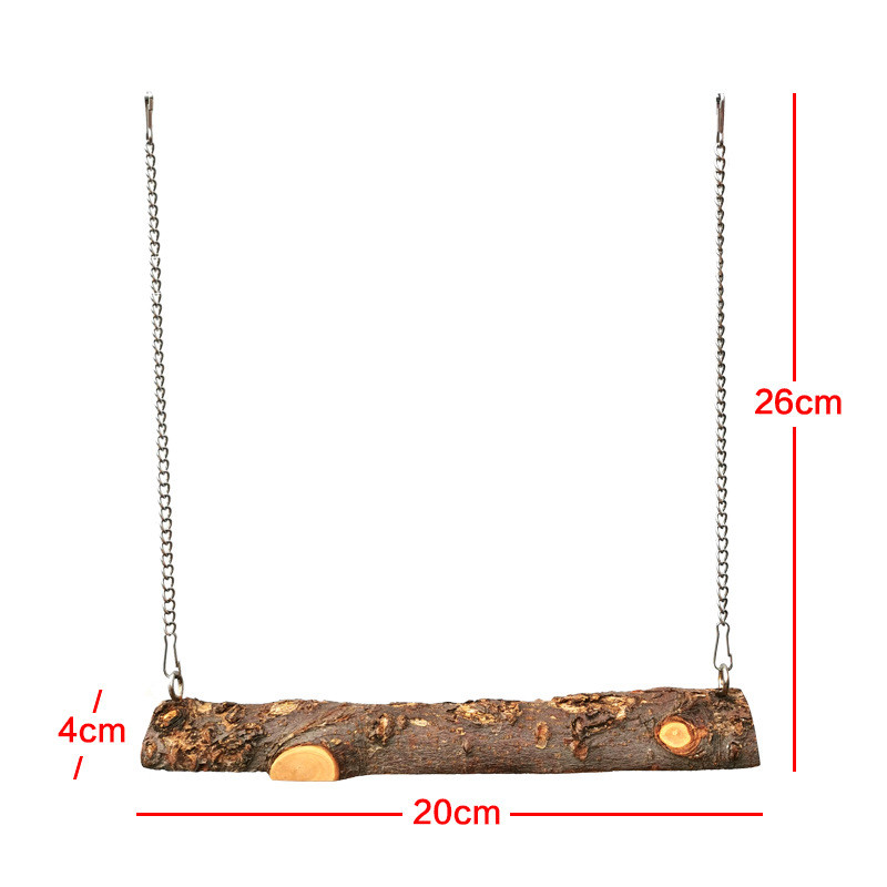 Papagailis Šūpoles Putns Koka Šūpoles Starling Kāpnes Papagailis Statīvs Papagaiļu būris Piederumi