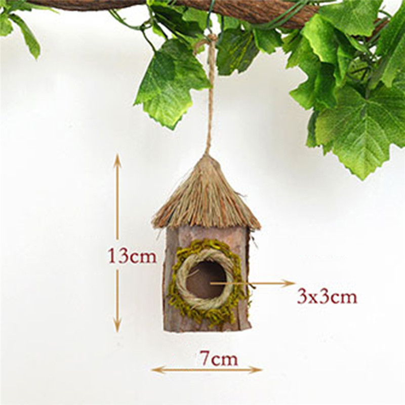 Ειδυλλιακή Προσομοίωση Προστασίας Περιβάλλοντος Φωλιά Πουλιού Φωλιά Πουλιά Φωλιά Φυτών Διακόσμηση Σπίτι Κήπος Αξεσουάρ σπιτιού Σπίτι για κατοικίδια
