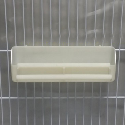 2in1 Maisto vandens dubuo Dvigubas šėrimo puodelis Paukščių balandžių Kanarų narvelio lesyklėlė Papūga Naminių paukščių voljeras Pakabinamas stovas Gertuvės Dėžės Konteineris