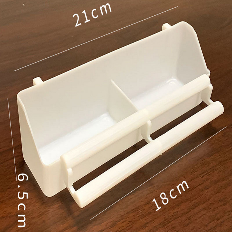 2in1 Maisto vandens dubuo Dvigubas šėrimo puodelis Paukščių balandžių Kanarų narvelio lesyklėlė Papūga Naminių paukščių voljeras Pakabinamas stovas Gertuvės Dėžės Konteineris