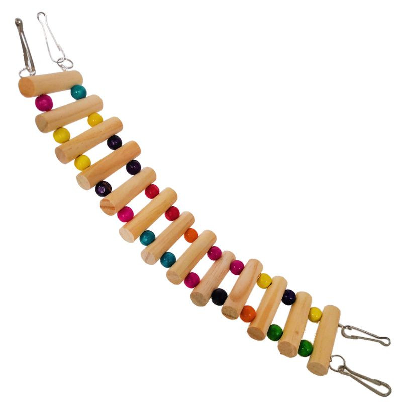 3 buc cușcă papagal jucărie veveriță hamster veveriță hamac cuib păsări leagăn scară D7YB