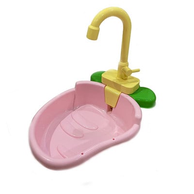 3 boje Slatke ptice Igrajte se Vodeni tuš Kupaonica za kućne ljubimce Kavez Umivaonik Posuda Dodaci Igračke Kadica za papige Kupka za ptice