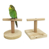 Suport pentru papagal Jucării păsări din lemn biban de masă antrenament exercițiu picioare gheare măcinare mușcătură mesteca birou jucărie pasăre pentru papagal iubitoare