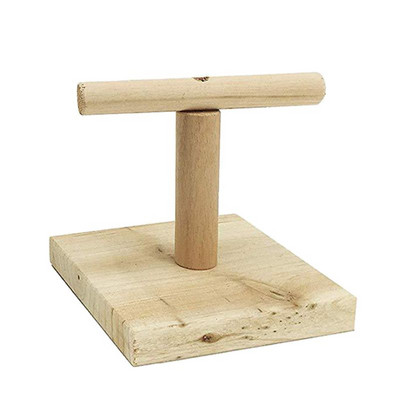 Suport pentru papagal Jucării păsări din lemn biban de masă antrenament exercițiu picioare gheare măcinare mușcătură mesteca birou jucărie pasăre pentru papagal iubitoare