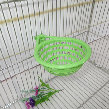Green Bird Nest Hollow Hanging Cage Eggs Egging Tool for Pan Finch Parrot Canary