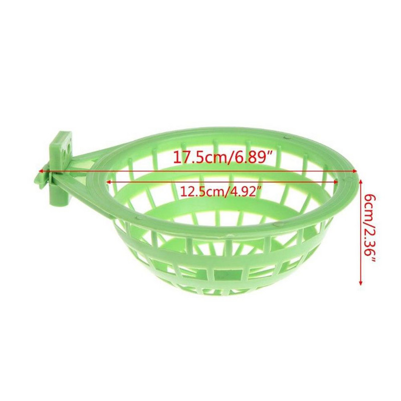 Zeleno ptičje gnijezdo, šuplji viseći kavez, alat za izleganje jaja za Pan Finch Parrot Canary