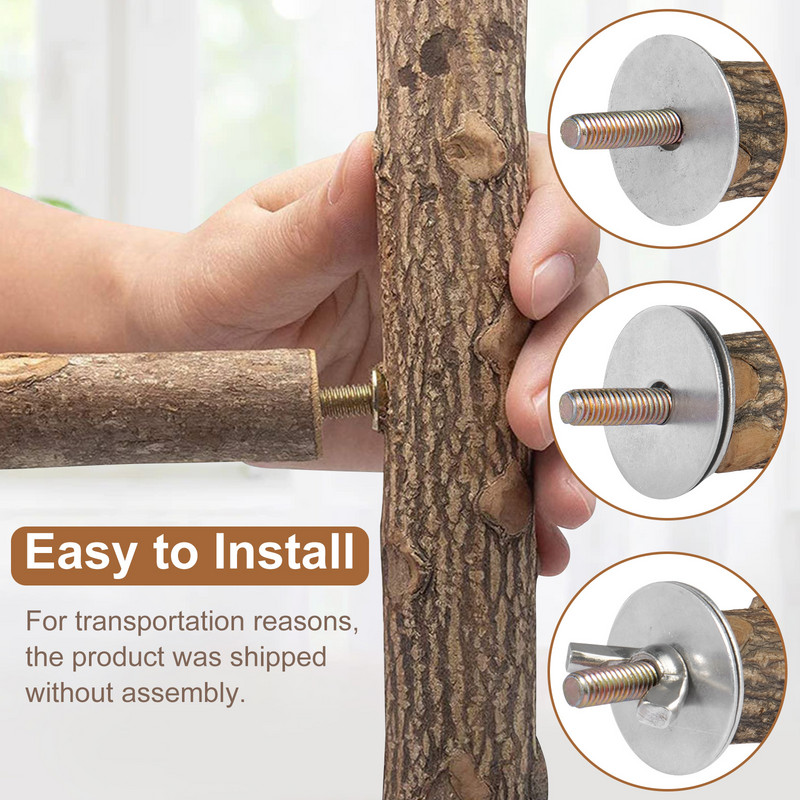 Prirodno drvo Kućni ljubimac Papiga Sirovo drvo Vilica Stalak za grane Stalak Vjeverica Ptica Hrčak Grana Smuđevi Igračke za žvakanje Pribor za štapiće