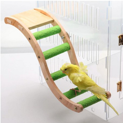 Домашни любимци Птици Дървена стълба Платформа за игра Шлифовъчни нокти Интерактивна играчка Клетка за птици Аксесоари Консумативи