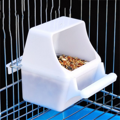 Papūgos maisto dėžutės tiektuvas Bijūnų paukščių perlų maisto puodelis paukščių narvelio maisto dėžutės priedai Starling paukščių narvelio priedai