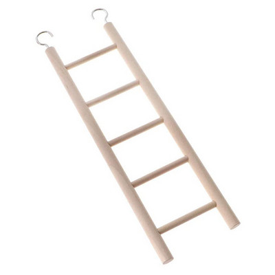 Papagaiļa koka kāpnes putnu rotaļlieta kāpšana putnu kāpnes Papagaiļa kāmja rotaļlietas skrāpēja rokdarbu putnu būra piekārts dekors