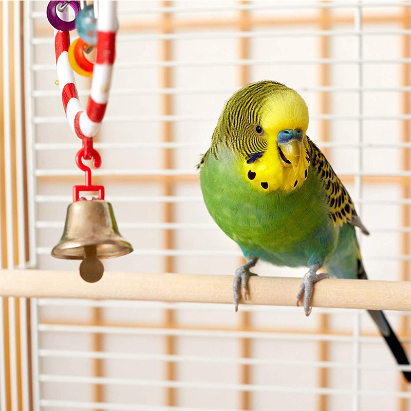 Papagaiļa koka kāpnes putnu rotaļlieta kāpšana putnu kāpnes Papagaiļa kāmja rotaļlietas skrāpēja rokdarbu putnu būra piekārts dekors