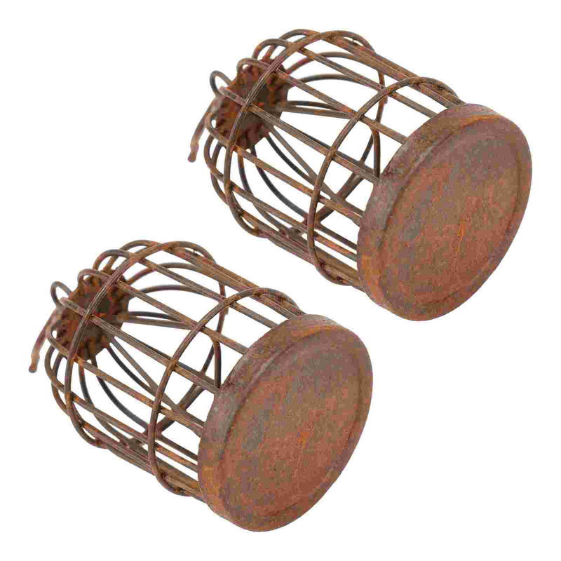 Cușcă pentru păsări Cușcă pentru păsări Miniatură suspendată Decor decorativ Model Mini Ornament Pandantiv Peisaj Micro Accesorii Jucărie Păsări Acasă