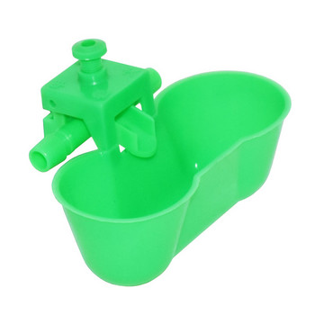 1 τεμ. Water Cup Chicken Fountain Bird Poultry Watering Equipment Ποτιστήρια για κοτόπουλα Αναπαραγωγή ορτυκιών Ποτίσιμο μπολ