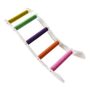 Bird Parrot Toys Ladders Swing Μασητικά Παιχνίδια Κρεμαστά αξεσουάρ κλουβιού για κατοικίδια ζώα Αιώρα Swing παιχνίδι για μικρούς παπαγάλους Cockatiels