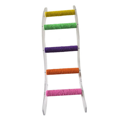 Bird Parrot Toys Ladders Swing Μασητικά Παιχνίδια Κρεμαστά αξεσουάρ κλουβιού για κατοικίδια ζώα Αιώρα Swing παιχνίδι για μικρούς παπαγάλους Cockatiels