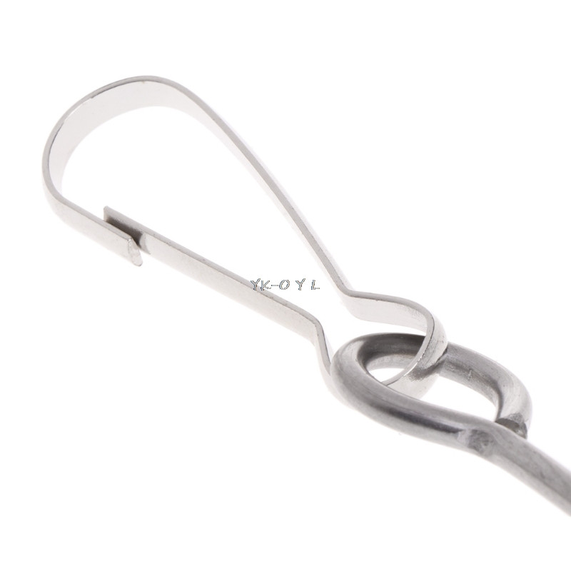 Βάση τροφής για πτηνά Ανοξείδωτο ατσάλι Parrot Τροφοδότης λαχανικών φρούτων Σουβλάκι για Finch Cockatiel Μεταλλικό κρεμαστό γάντζο