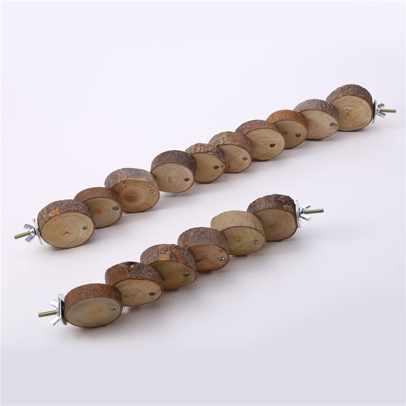 Jucărie de scară din lemn pentru hamster pentru cușcă 6/10 trepte Blocuri de alpinism din lemn pentru cobai, șobolan, arici, accesorii pentru cușcă pentru animale de companie mici