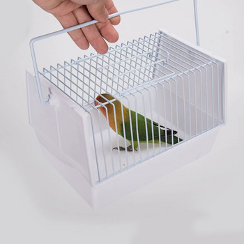 Υπαίθρια φορητά σπιτάκια κλουβιών πουλιών Παπαγάλοι Nest βραχίονα για κατοικίδια Υπόλοιπο Παίξτε πέρκες προμήθειες Αξεσουάρ κλουβιών πουλιών