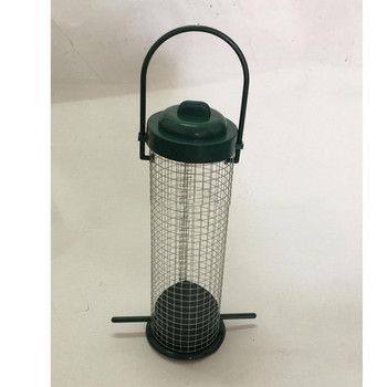 Bird Feeder Hanging Tube Τροφοδότης πουλιών για εξωτερικό πλέγμα Οθόνη τροφοδοσίας πουλιών Τροφοδότης τροφοδοσίας πουλιών Υπαίθριος τροφοδότης πουλιών