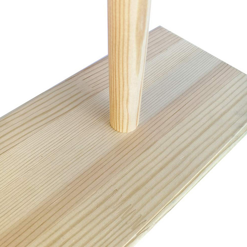 Suport portabil pentru păsări din lemn pentru papagal pentru antrenament Spin Biban Stand Loc de joacă Platformă Jucărie Tremplin de jucărie pentru papagal