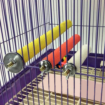 Дървена лента за шлайфане на птичи нокти, стояща пръчка, станция за папагали, стойка за шлайфане на нокти, принадлежности за птици, аксесоари за клетки