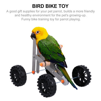 Bird Bike Parrot Образователно обучение за Африканско сиво какаду Conures