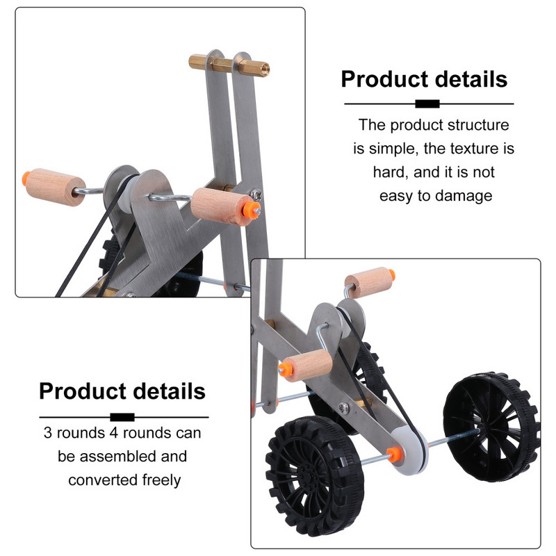 Antrenament educațional pentru papagal cu bicicletă pentru păsări pentru conuri africani de cacatos gri