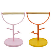 Încântător suport de antrenament pentru păsări Platformă de antrenament pentru biban de masă pentru păsări