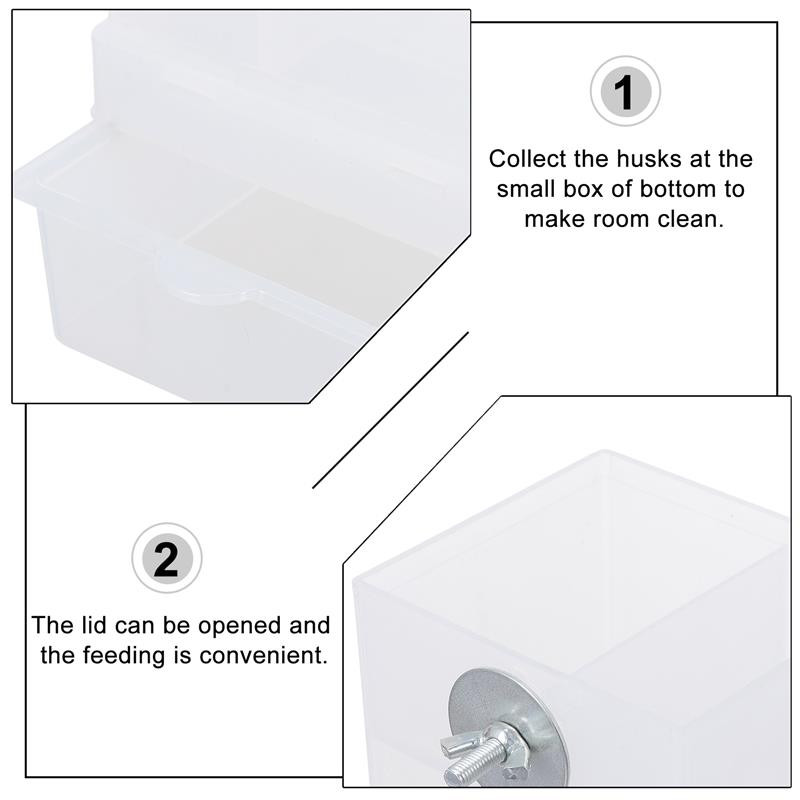 2 TK šikk Creative automaatne linnusöötja papagoi automaatne söötja õues kasutamiseks