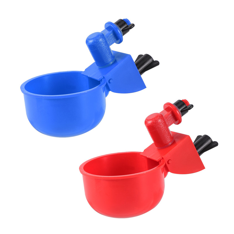 1 tk lindude joogitops automaatne tuvijooturi söötja plastikust linnujooturi tassi joogikauss kinnituskruvidega