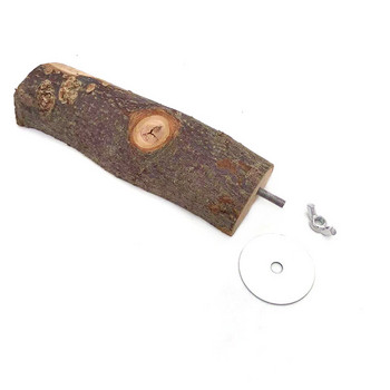 Πλάτος 15 εκ. Φυσικό ξύλο κατοικίδιο παπαγάλος Ακατέργαστο ξύλο πιρούνι Κλαδί δέντρου Βάση ράφι Σκίουρος Πουλί Κλαδί χάμστερ Πέργκες Chew Bite Toys Stick