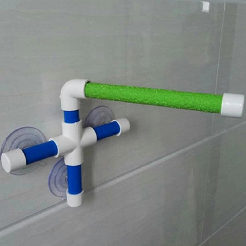 Papagoi alus poleeritud linnupulk mänguasja dušialus Vannitarvikute riiuli värv juhuslik