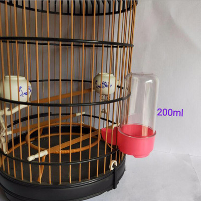 Hrănitor pentru păsări, 1 buc. Hrănire pentru păsări, hrănire cu apă, băutor automat pentru papagal, dozator pentru animale de companie, boluri pentru cușcă pentru papagal pentru animale de companie