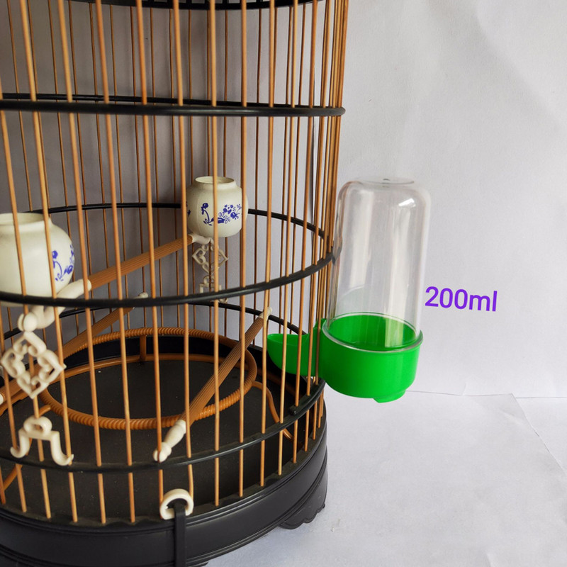 Hrănitor pentru păsări, 1 buc. Hrănire pentru păsări, hrănire cu apă, băutor automat pentru papagal, dozator pentru animale de companie, boluri pentru cușcă pentru papagal pentru animale de companie