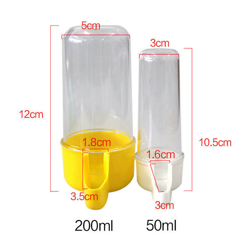 Hrănitor pentru păsări, 1 buc. Hrănire pentru păsări, hrănire cu apă, băutor automat pentru papagal, dozator pentru animale de companie, boluri pentru cușcă pentru papagal pentru animale de companie