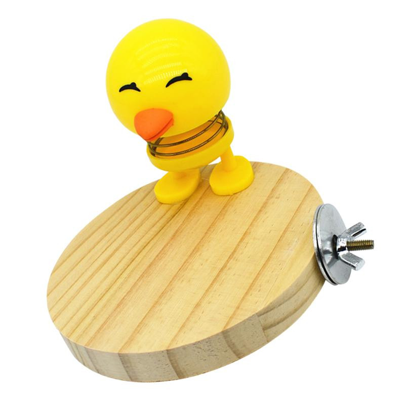 Naminių paukščių stovas papūgos žaislas kramtomas žaislas naminių paukščių kramtymo treniruotės Juokingas medinis stovas paukščių narvas sėdimos platformos narvelis