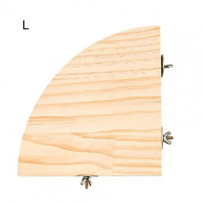 Papagoi seisulaud Hüppeplatvormi tugiplatvorm Lehvikukujuline hüppelaud sileda servaga puidust tall lindude tarvikute jaoks