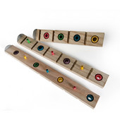 1 tk puidust papagoi mänguasi, värvilised helmed, tugipulk, kaasaskantavad linnud, õrred, mänguasjad purivarraste tarvikud